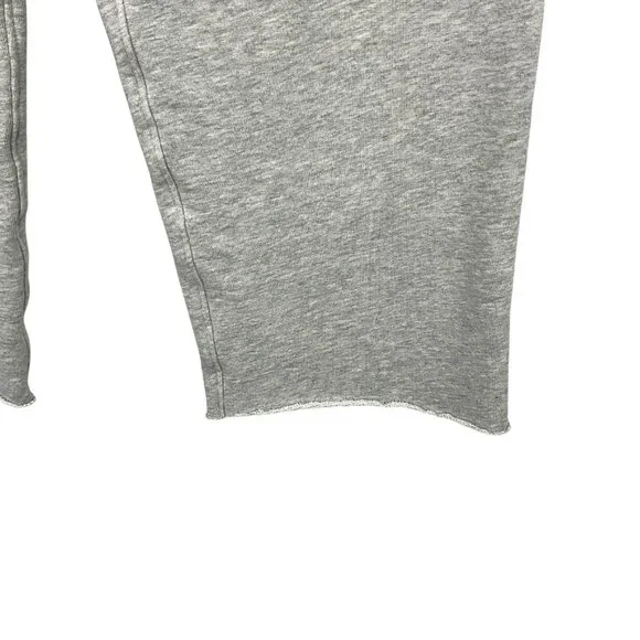 Frank & Eileen Tee Lab Womens XS Catherine Wide Leg Crop Sweatpants Gray - Picture 3 of 11